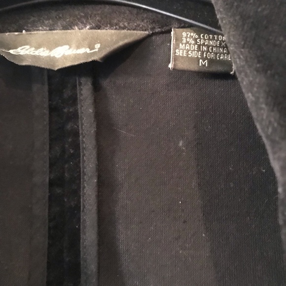 Eddie Bauer Velvet Jacket (medium) - Picture 2 of 2